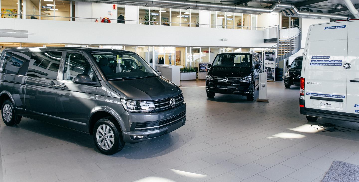 Volkswagen Bedrijfswagen showroom