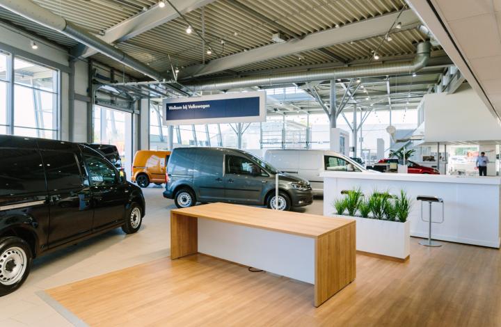 Volkswagen Bedrijfswagen showroom