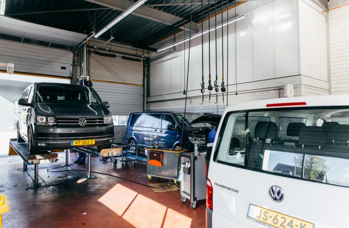 Werkplaats Volkswagen Bedrijfswagens