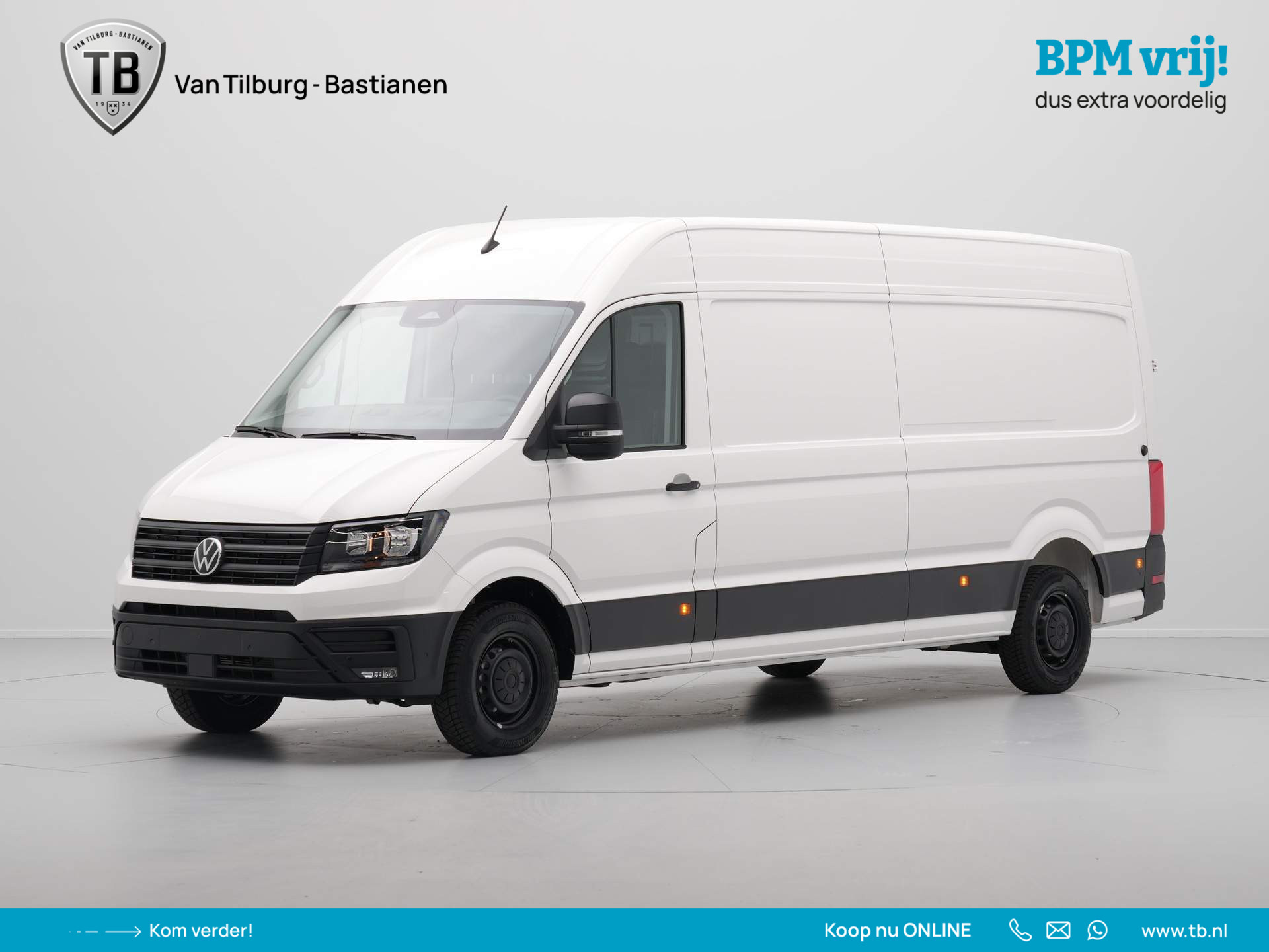 Volkswagen - Crafter 2.0 TDI 103kW 140PK GVW 3.5T L4H3 Highline AUT - 2024